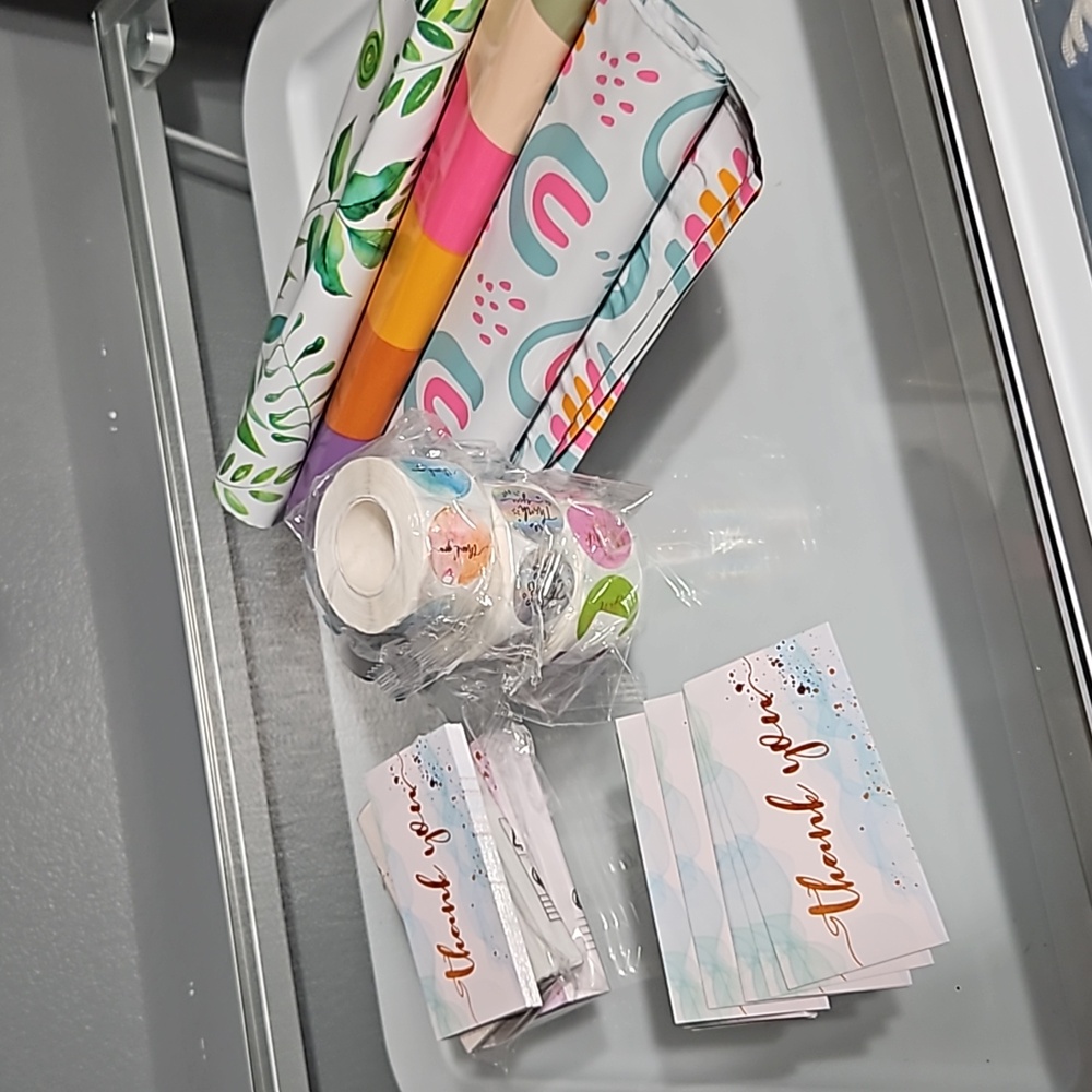 Seller's Bundle, Cards, Stickers, And Poly Mailers.